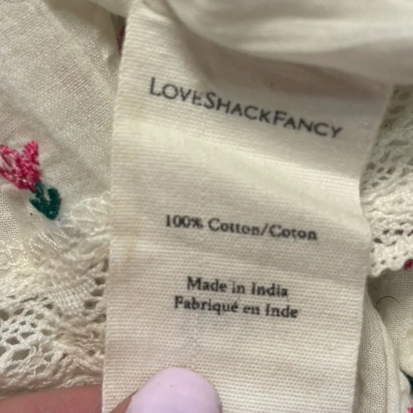 Love Shack Fancy Lena Floral Print Dress - Picture 9 of 12